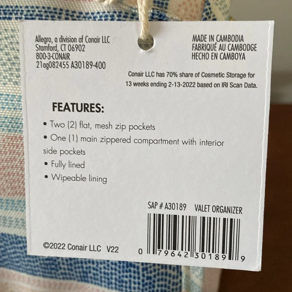 Sophia Joy Cosmetics Case with Handle. NWT - Picture 12 of 12